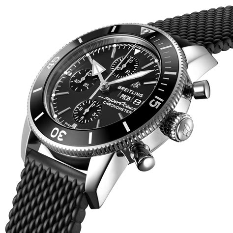 rubber strap for breitling superocean 44|breitling superocean rubber strap replacement.